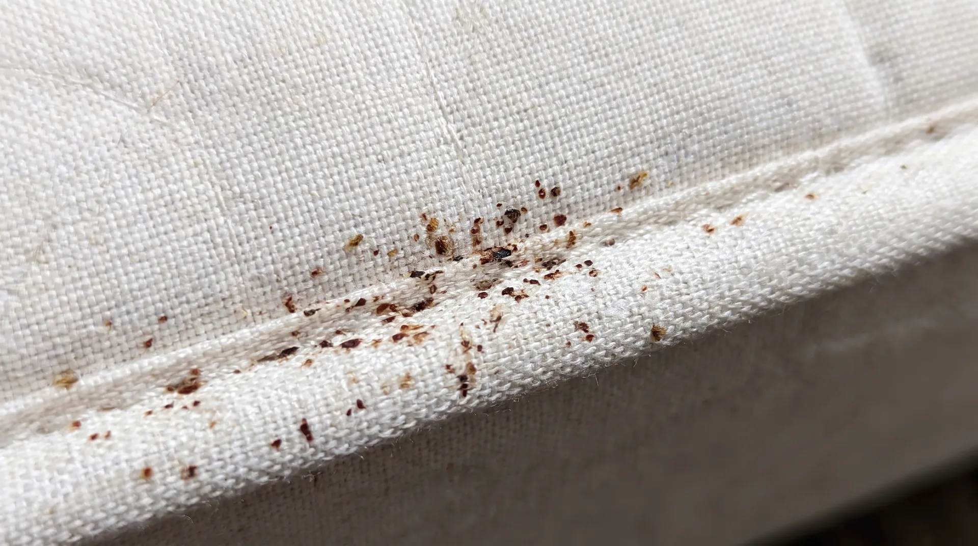 Traces de punaises de lit sur le matelas : que chercher